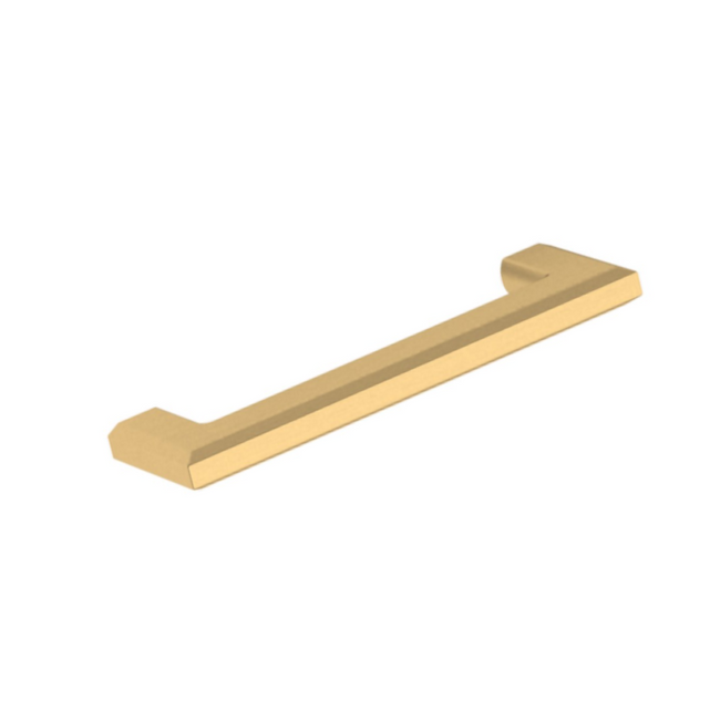 4412044 - 4" Centers - Bevel Pull - Satin Brass