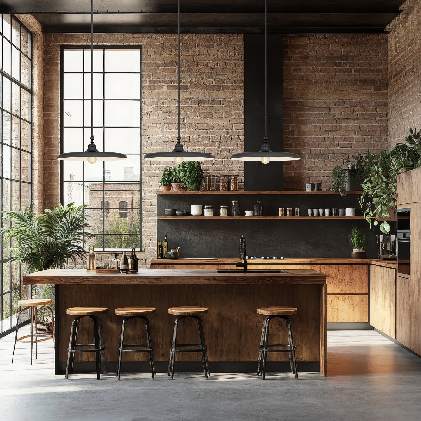 2308P24-MBZ - Camden 1 Light 24" Pendant - Modern Bronze
