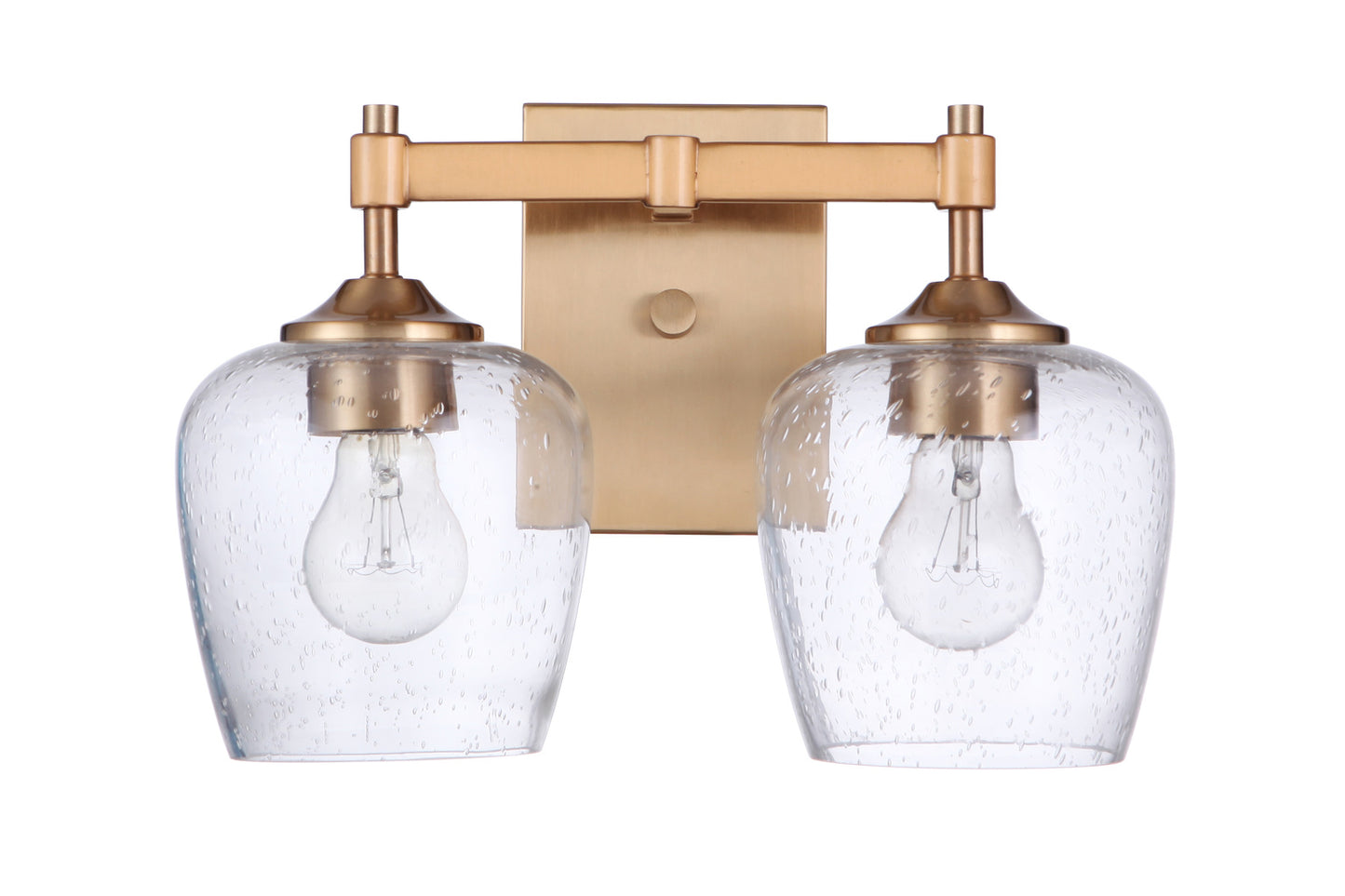 12413SB2 - Stellen 2 Light 13" Wide Vanity Light - Satin Brass