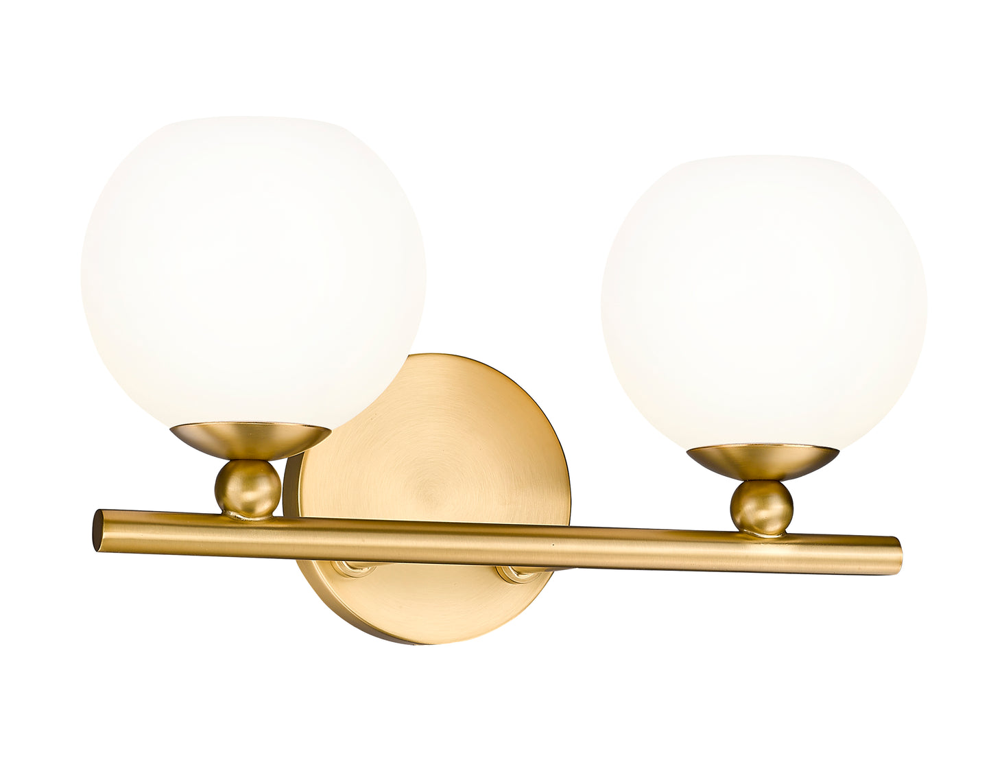 1100-2V-MGLD - Neoma 2 Light 14" Vanity - Modern Gold