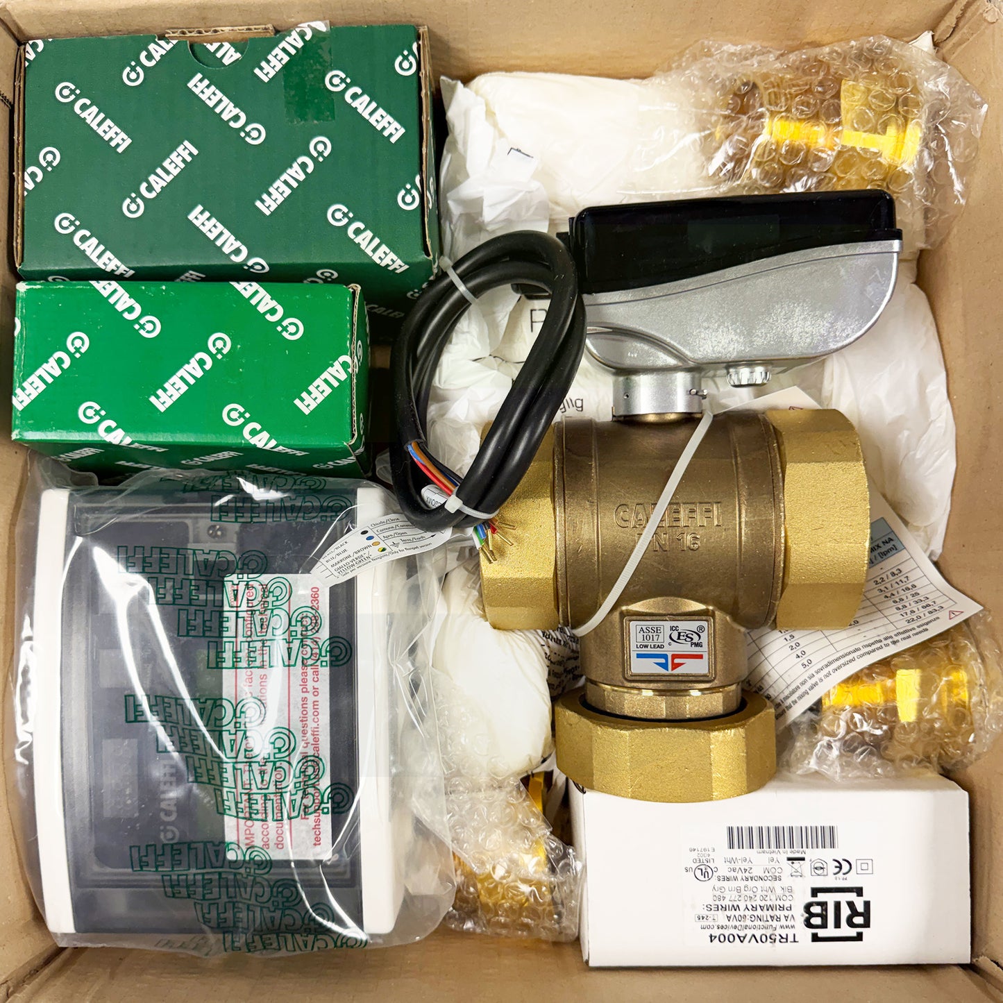 600084A - 1-1/2" Male NPT LEGIOMIX Electronic Mixing Valve