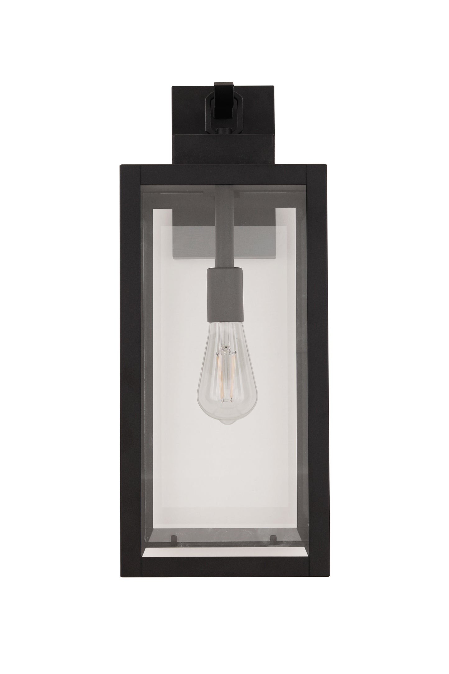 ZA6824-TB - Marin 1 Light 21" High Outdoor Wall Lantern - Textured Black