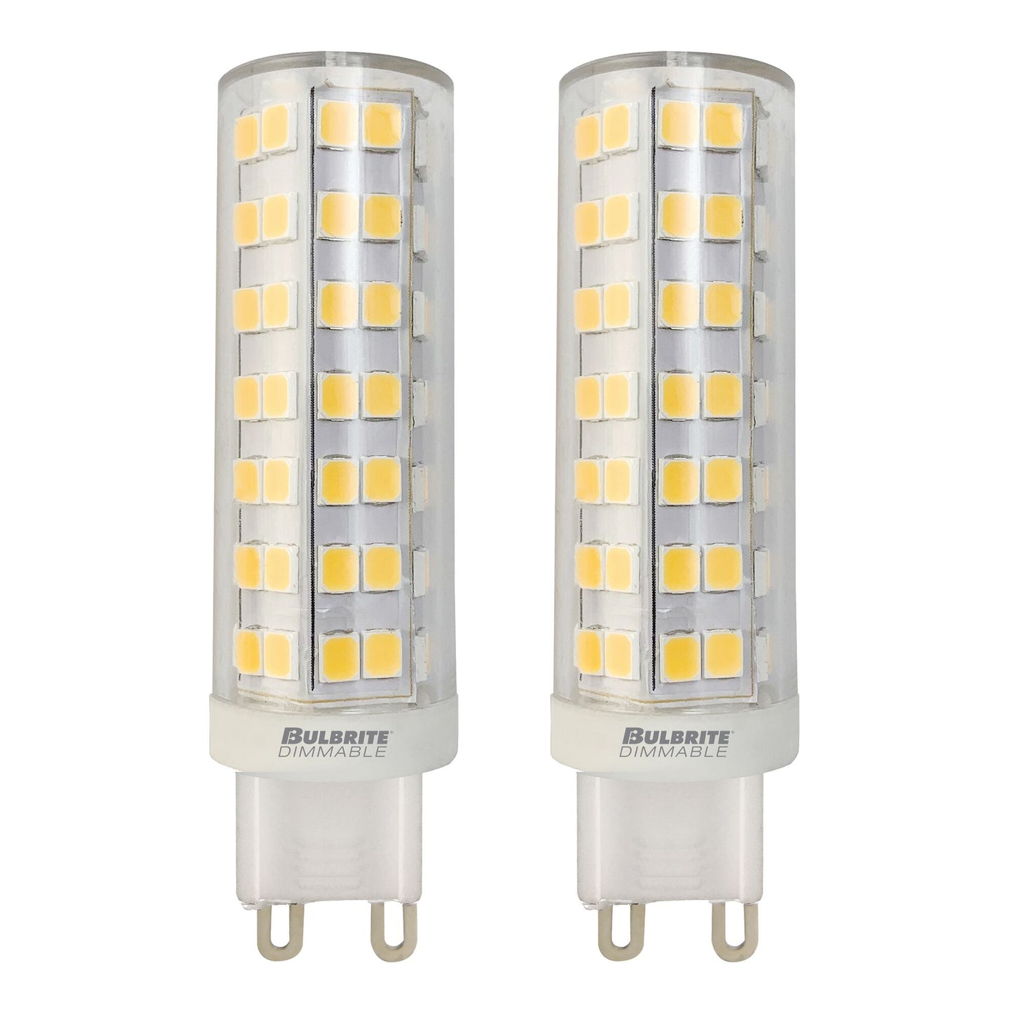 770645 - Dimmable T6 LED G9 Base Light Bulb - 6.5 Watt - 3000K - 2 Pack