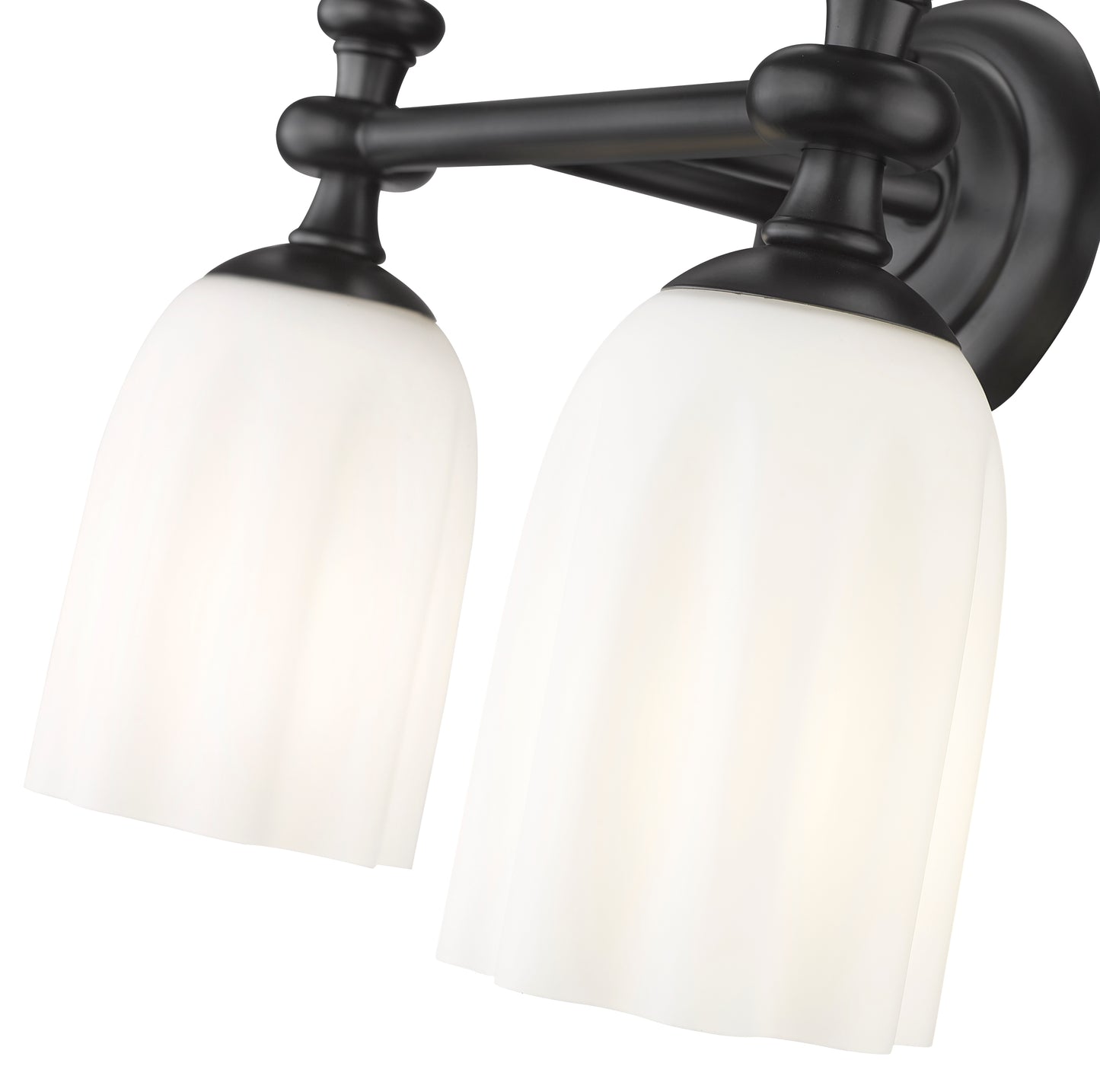 1102-2V-MB - Orion 2 Light 14" Vanity - Matte Black
