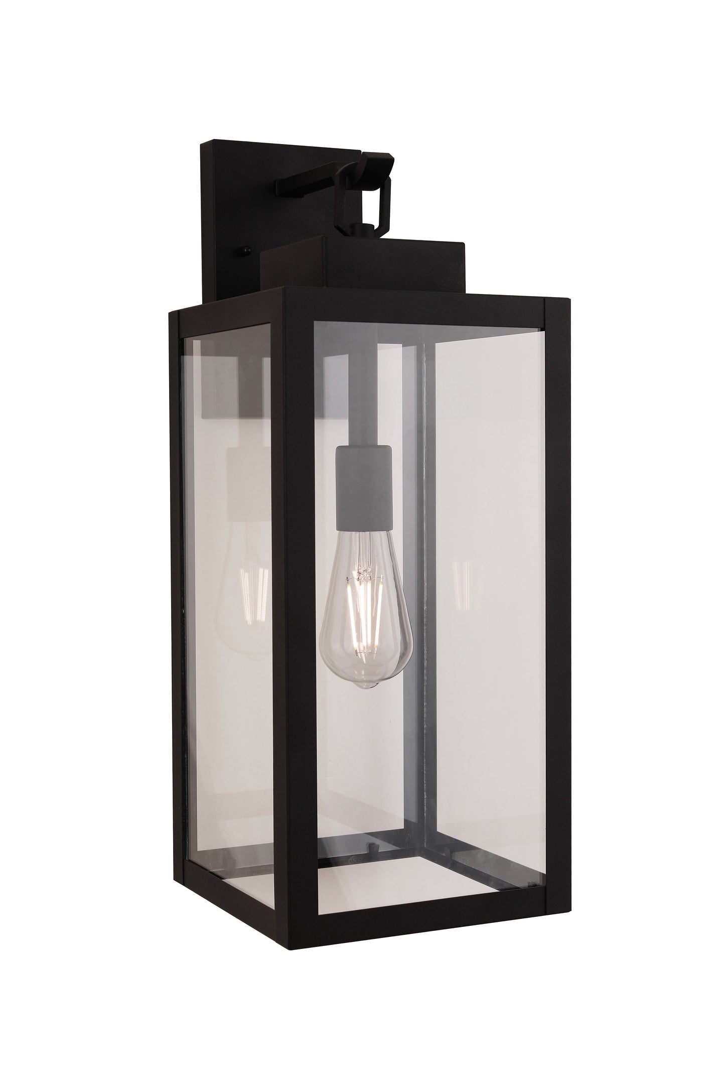 ZA6824-TB - Marin 1 Light 21" High Outdoor Wall Lantern - Textured Black