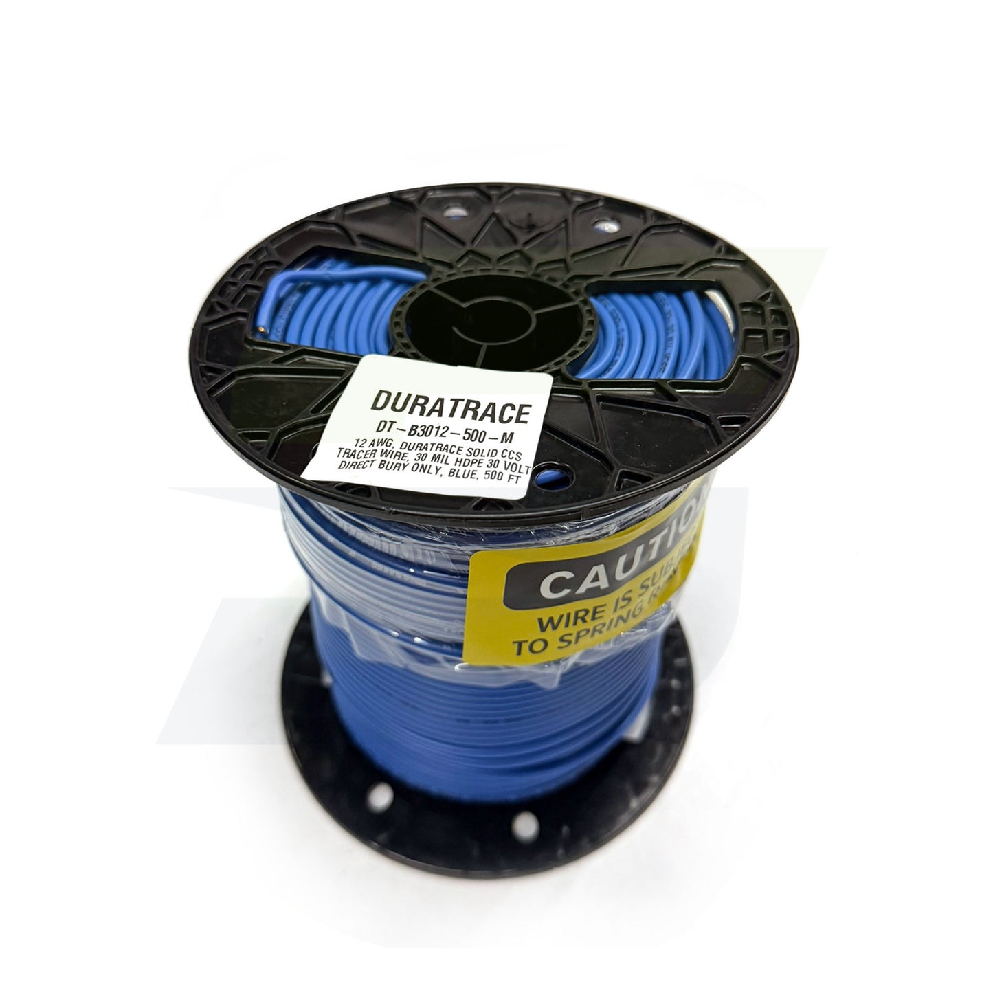 DTB-3012-500 - 12 AWG 30 mil Solid Copper Blue Tracer Wire - 500 ft Roll