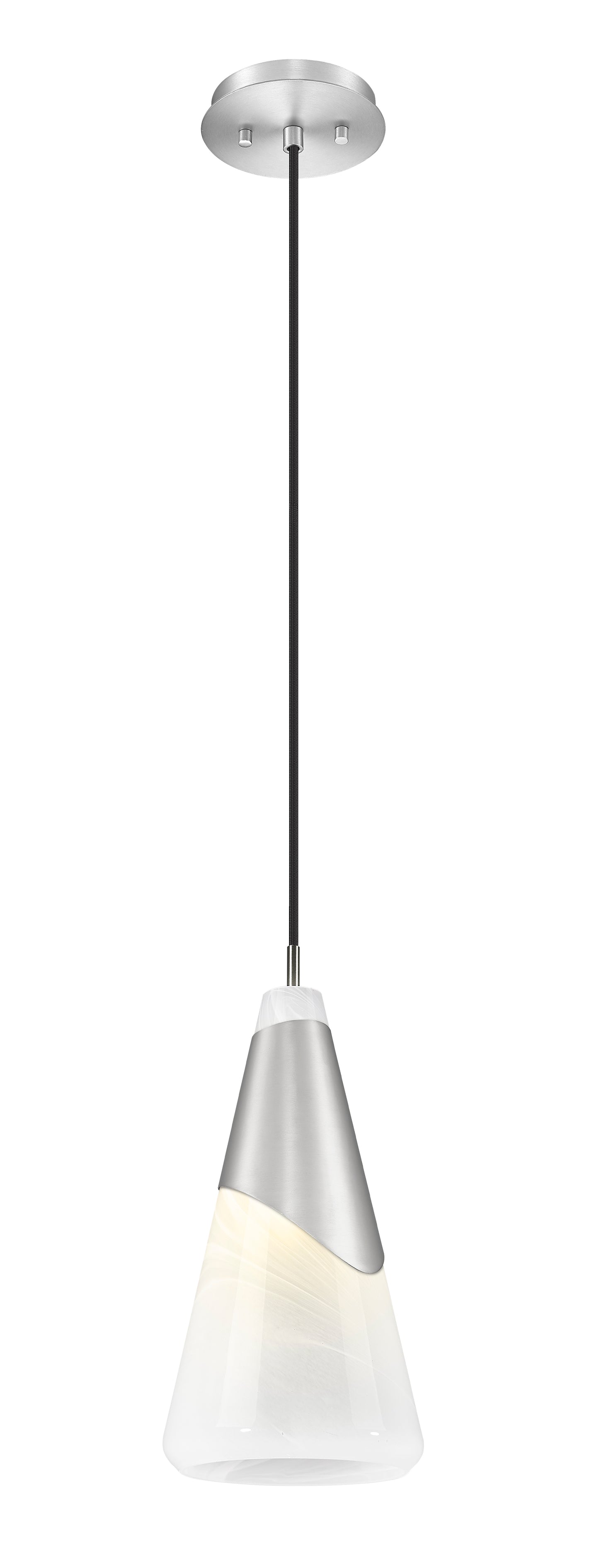 828P7-BN - Aimie 1 Light 7" Pendant - Brushed Nickel