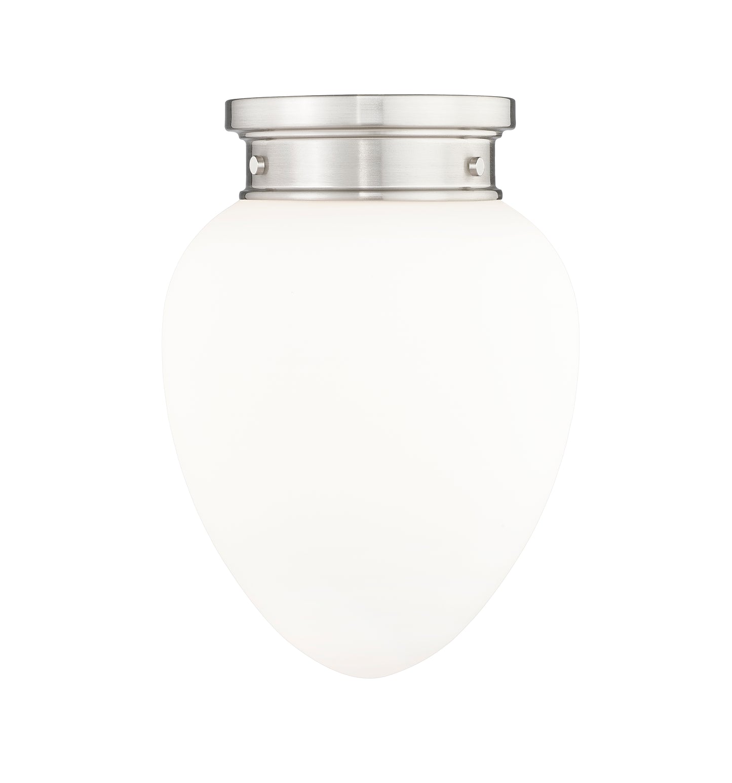 1945F9-BN - Gideon 1 Light Flush 10" Mount - Brushed Nickel
