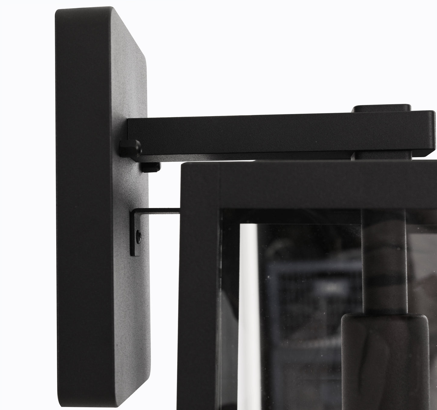 ZA7114-TB - Harris 1 Light 16" High Outdoor Wall Lantern - Textured Black