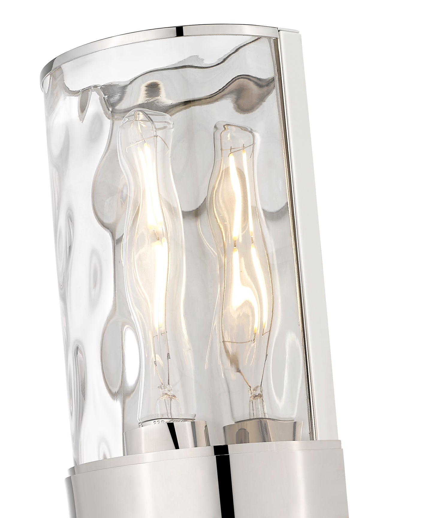 3053-2SL-PN - Meridian 2 Light Wall 18" Sconce - Polished Nickel