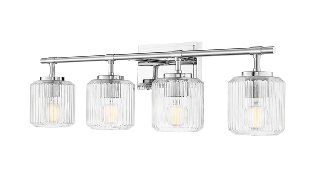 7515-4V-CH - Landon 4 Light 32" Vanity - Chrome