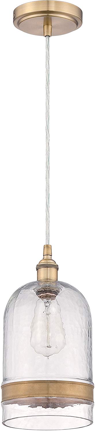P455AGC1 - Pendant 1 Light 5.75" Wide Mini Pendant - Aged Copper