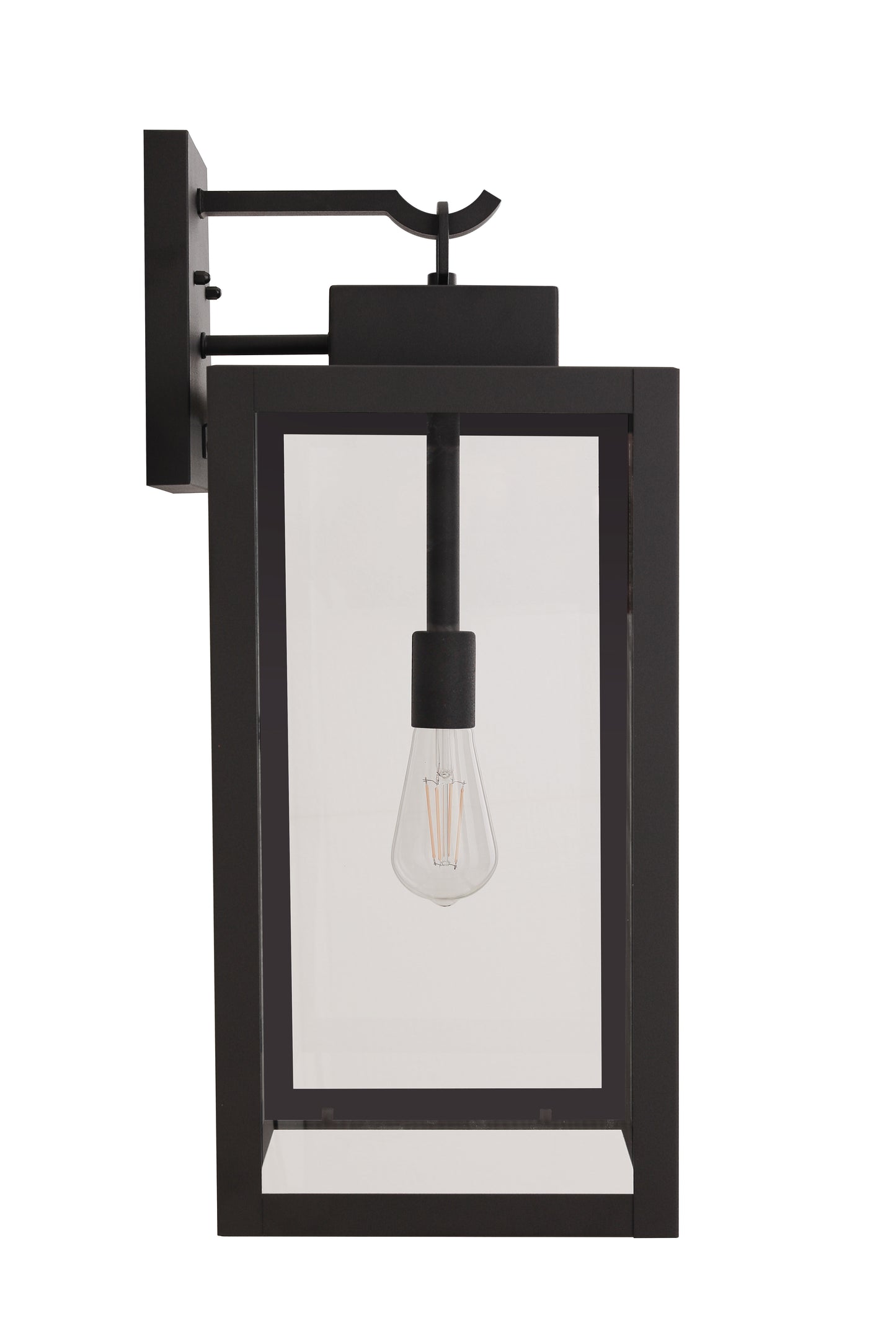ZA6834-TB - Marin 1 Light 24" High Outdoor Wall Lantern - Textured Black