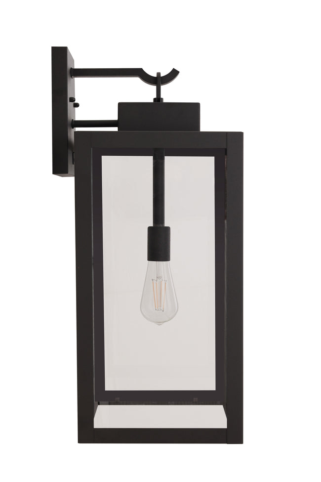 ZA6834-TB - Marin 1 Light 24" High Outdoor Wall Lantern - Textured Black