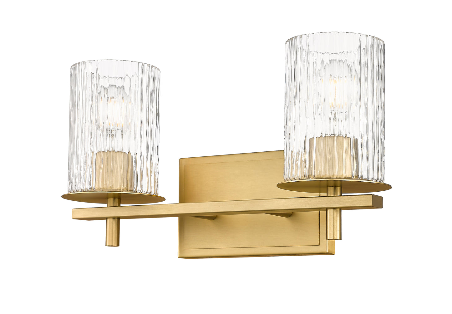 1949-2V-MGLD - Grayson 2 Light 16" Vanity - Modern Gold