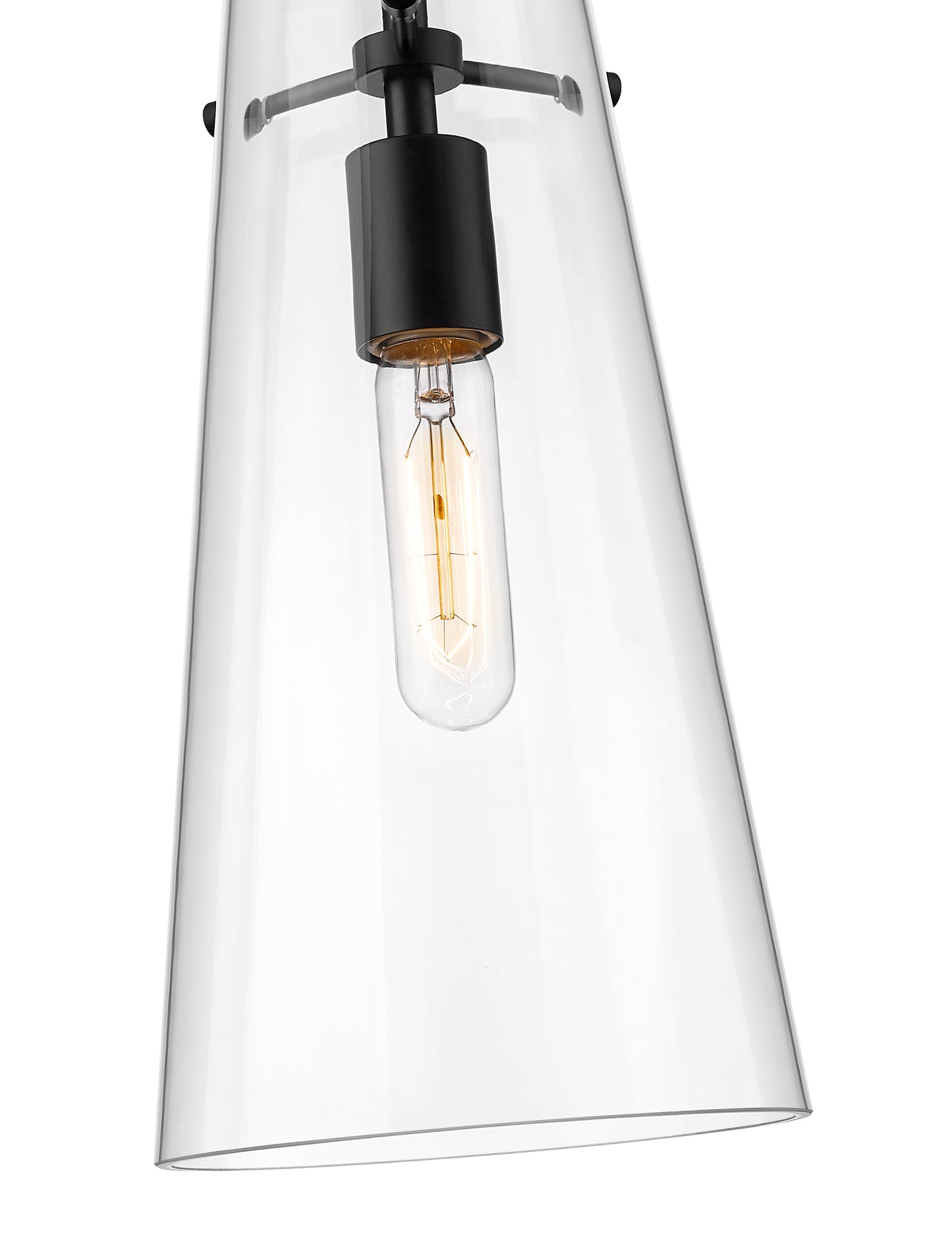 7508P-ROD-MB - Kira 1 Light 6" Pendant - Matte Black