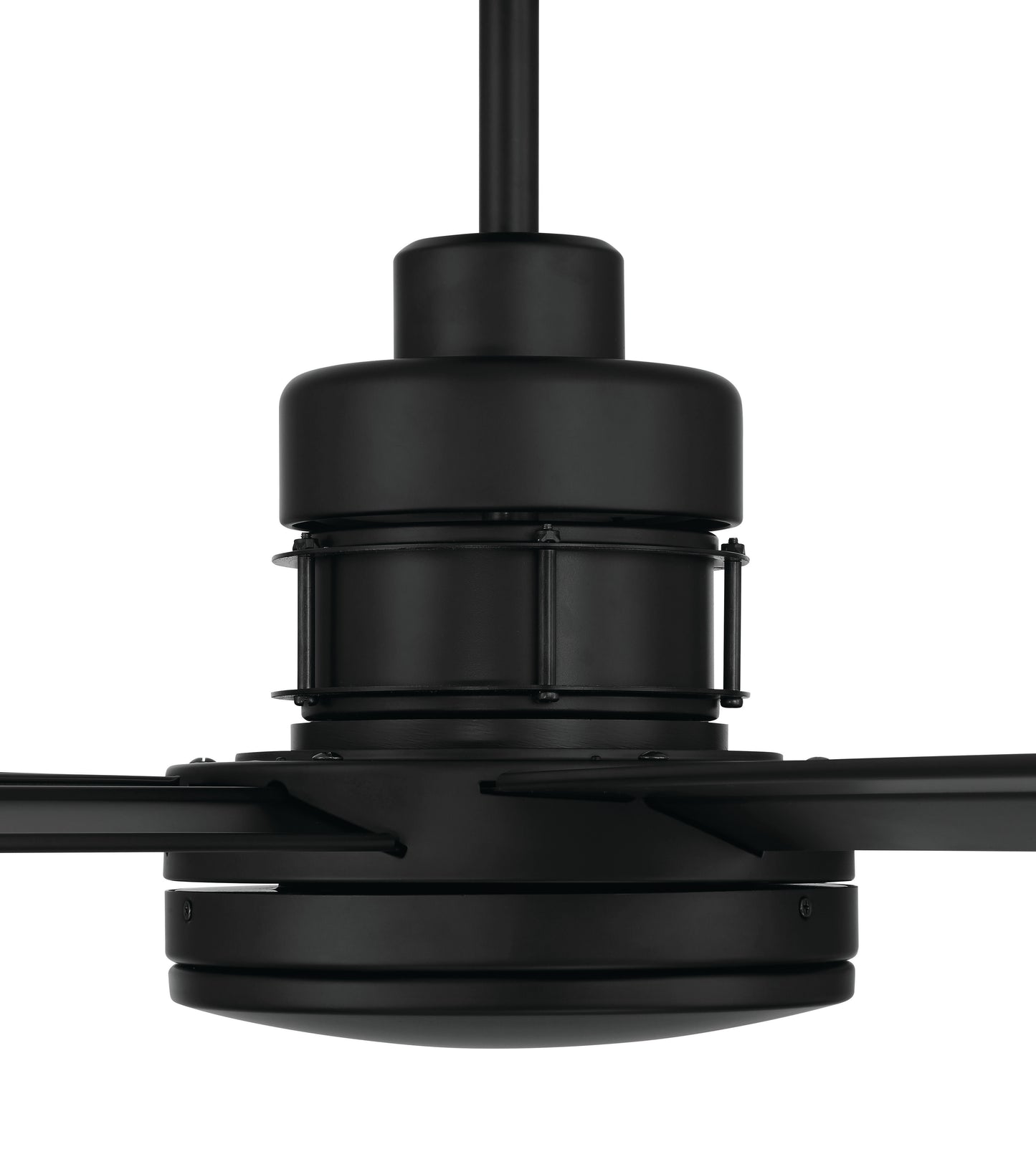 MND80FB6 - Mondo 80 Indoor/Outdoor 80" 6 Blade Indoor Outdoor Ceiling Fan with Light Kit - Flat Black