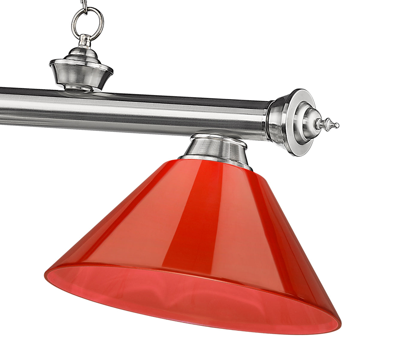 2306-3BN-PRD - Cordon 3 Light 57" Billiard - Brushed Nickel