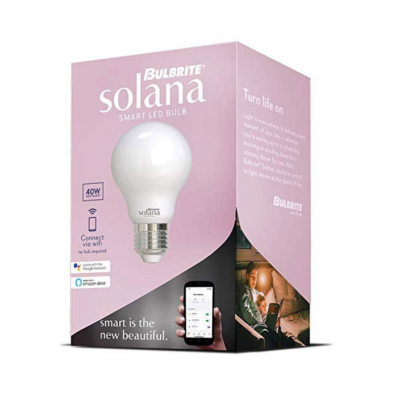 290111 - Milky A19 Wi-Fi Smart LED Light Bulb - 5.5 Watt - Adjustable Color Temperature