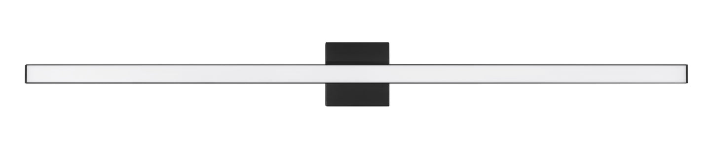 10148FB-LED - Trim 1 Light 48" Wide LED Vanity Light - Flat Black