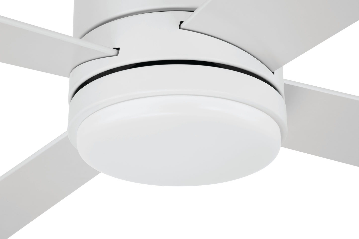 MCY52W4 - McCoy 52 4 Blade 52" 4 Blade Ceiling Fan with Light Kit - White