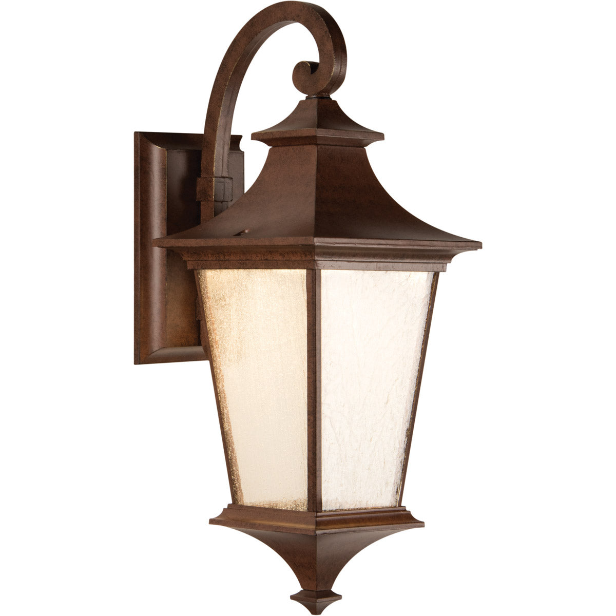 Z1364-AG-LED - Argent 1 Light 21" High Outdoor Wall Lantern - Aged Bronze Textured