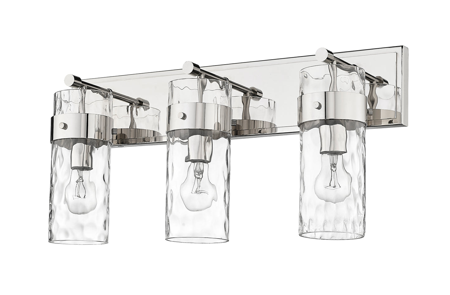 3035-3V-PN - Fontaine 3 Light 24" Vanity - Polished Nickel