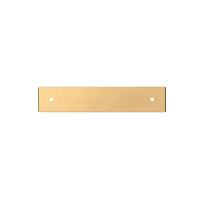 4926003 - 4" Centers - Contemporary Back Plate - Polished Brass