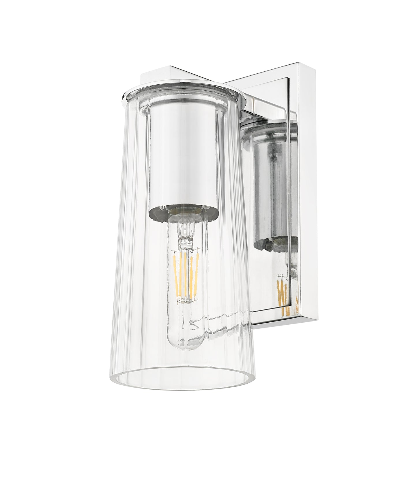 826-1S-CH - Titus 1 Light Wall 10" Sconce - Chrome
