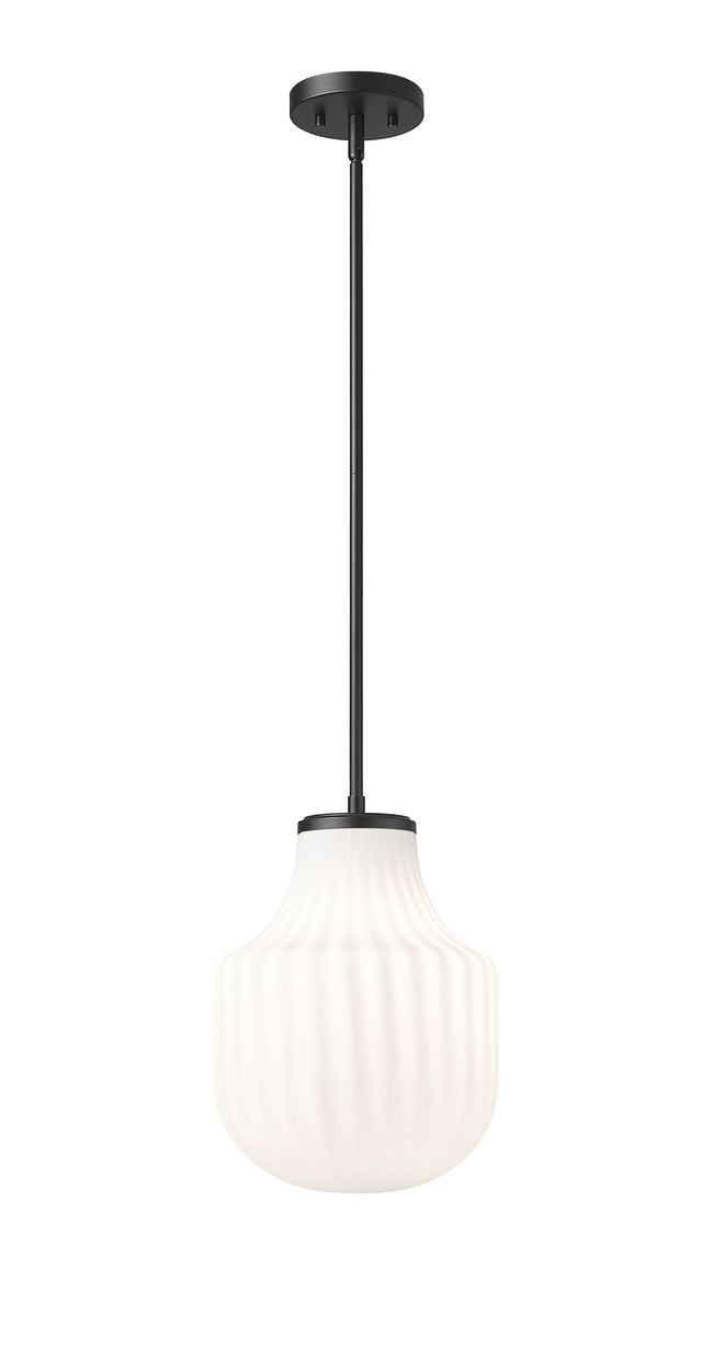 7510P10-MB - Newbury 1 Light 10" Pendant - Matte Black