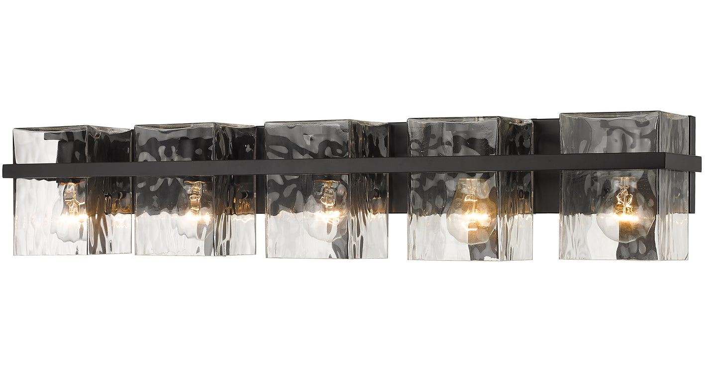 1938-5V-MB - Bennington 5 Light 36" Vanity - Matte Black