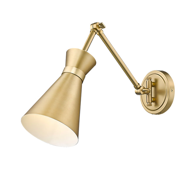 351S-MGLD - Soriano 1 Light Wall 6" Sconce - Modern Gold