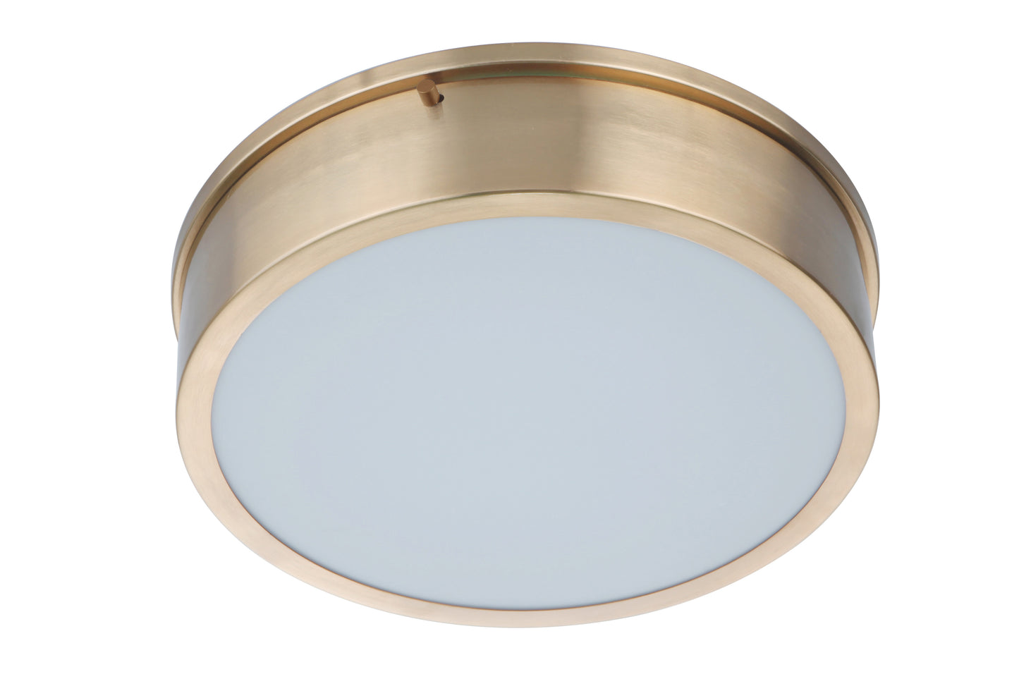 X6713-SB-LED - Fenn 1 Light 13" Wide Flush Mount - Satin Brass