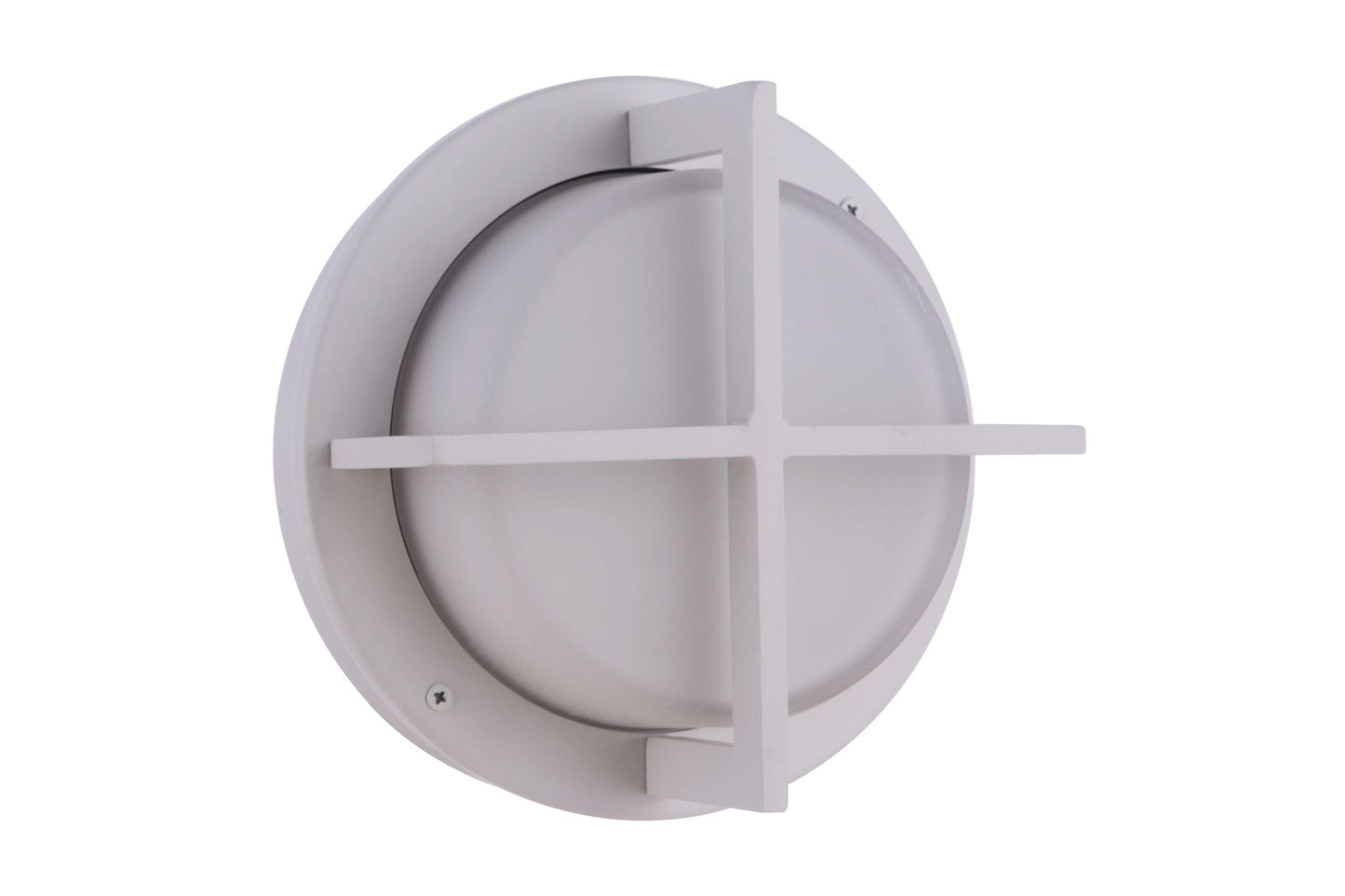 ZA5912-TW - Bulkhead Round 2 Light 3.94" High Outdoor Wall/Ceiling Mount - Textured White