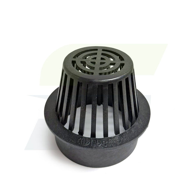 NDS 90 - 6" Round Atrium Grate - Black