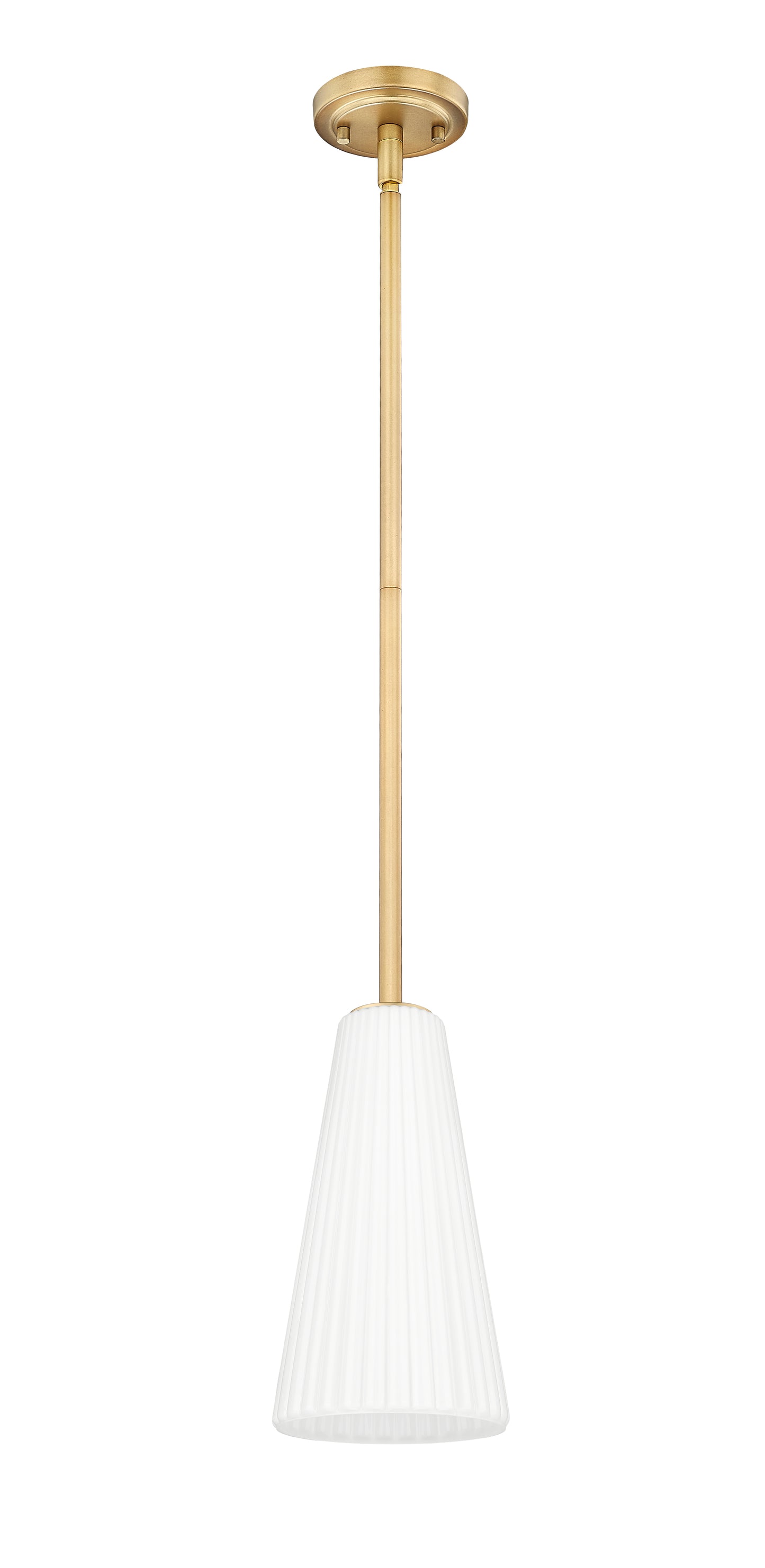 3043P7-ROD-MGLD - Farrell 1 Light 7" Pendant - Modern Gold