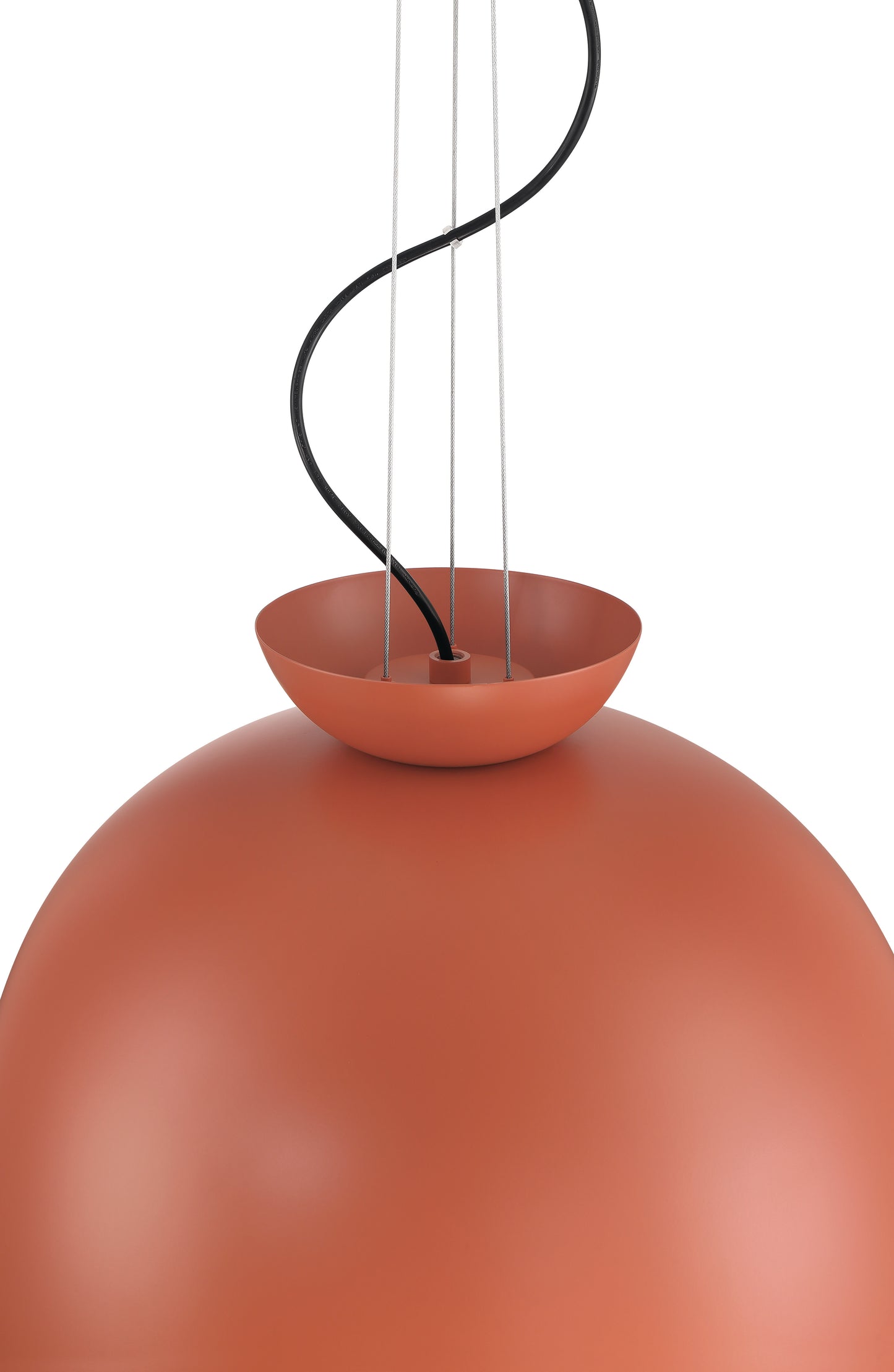 59192-BCY - Ventura Dome 1 Light 20" Wide Pendant - Baked Clay