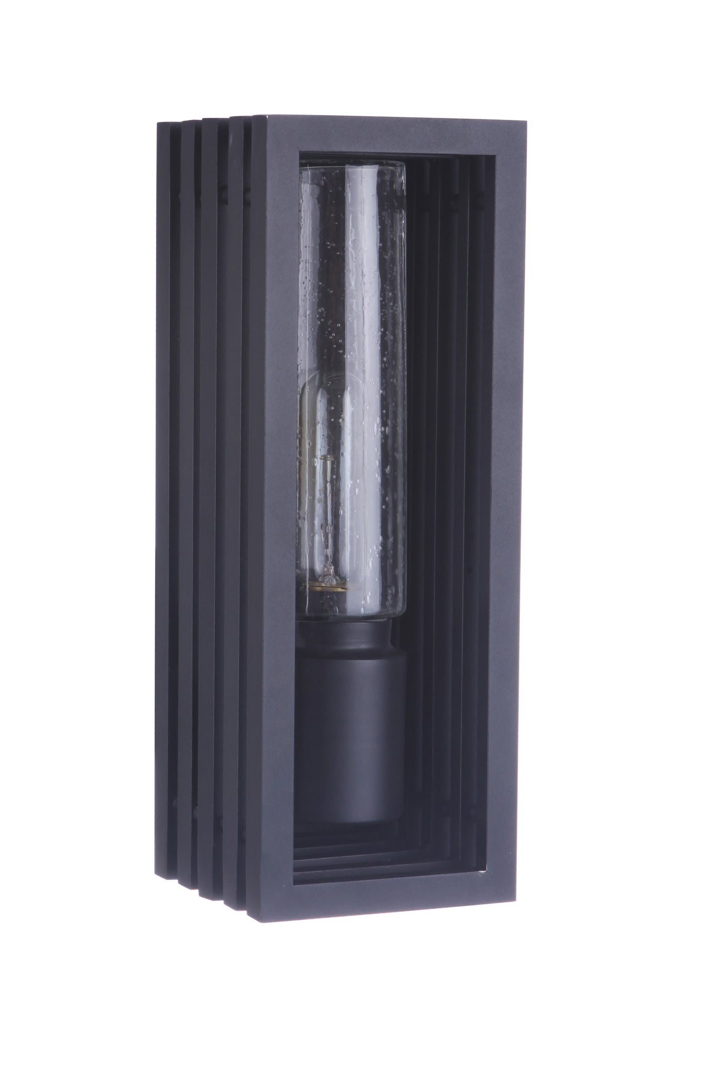 ZA2800-TB - Carmel 1 Light 14" High Outdoor Wall Lantern - Textured Black