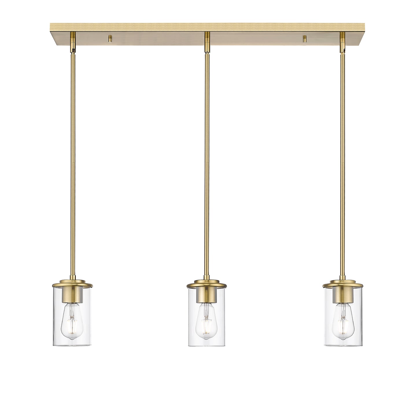 742MP-3LG - Thayer 3 Light 5" Pendant - Luxe Gold