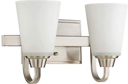 41902-BNK - Grace 2 Light 14" Wide Vanity Light - Brushed Nickel