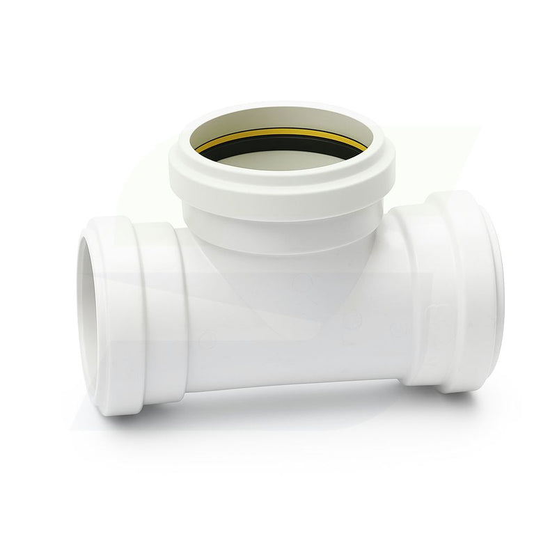 gasketed tee sewer fitting side
