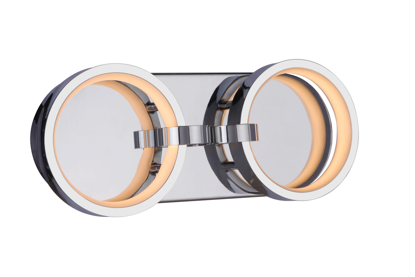 59302-CH-LED - Context 2 Light 15" Wide LED Vanity Light - Chrome