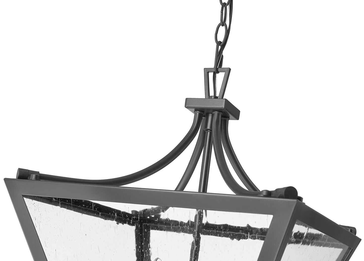 1961-3C-IO - Montalcino 3 Light 16" Chandelier - Iron Ore