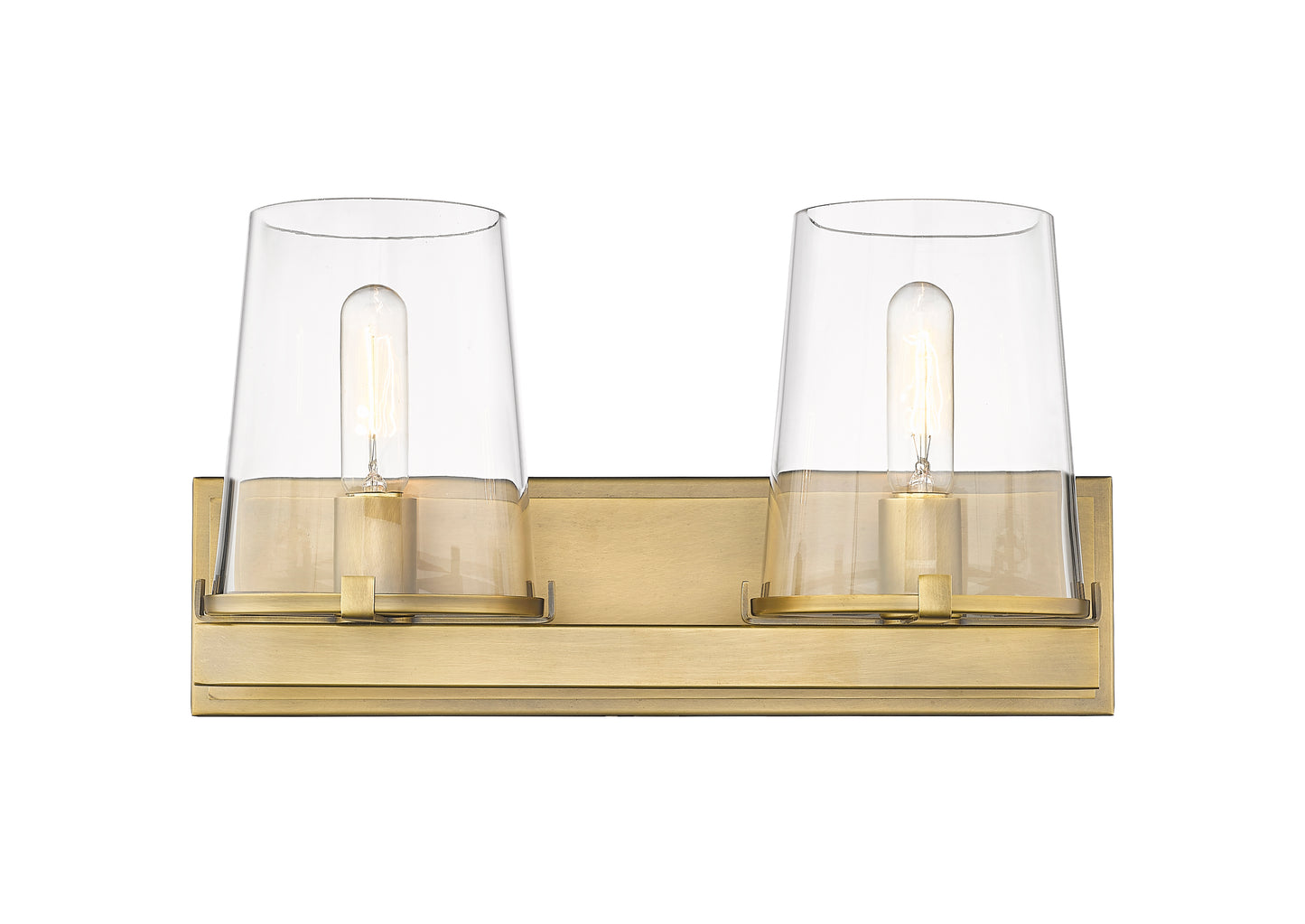 3032-2V-RB - Callista 2 Light 18" Vanity - Rubbed Brass