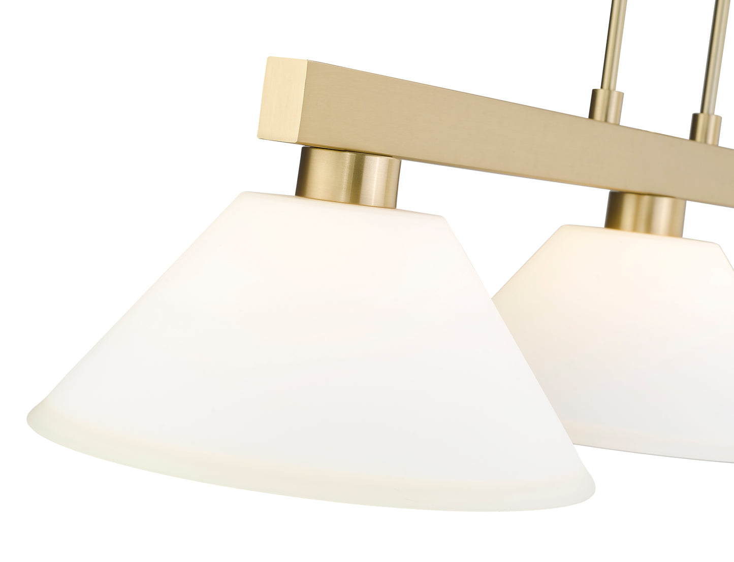 152MGLD-AMO14 - Cobalt 3 Light 50" Billiard - Modern Gold