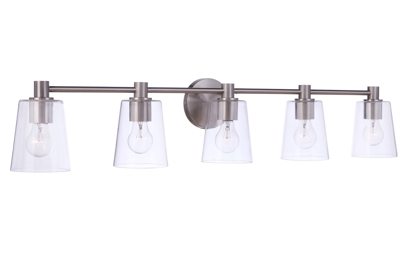 12642BNK5 - Emilio 5 Light 42" Wide Vanity Light - Brushed Nickel