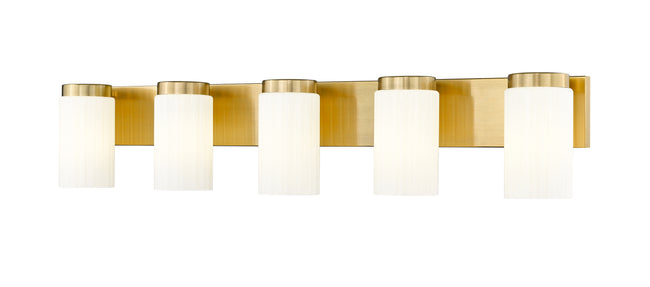 746-5V-LG - Burk 5 Light 38" Vanity - Luxe Gold