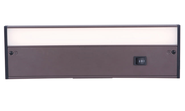 CUC1012-BZ-LED - Undercabinet Light Bars 1 Light 3.63" Wide Under Cabinet Light Bar - Bronze