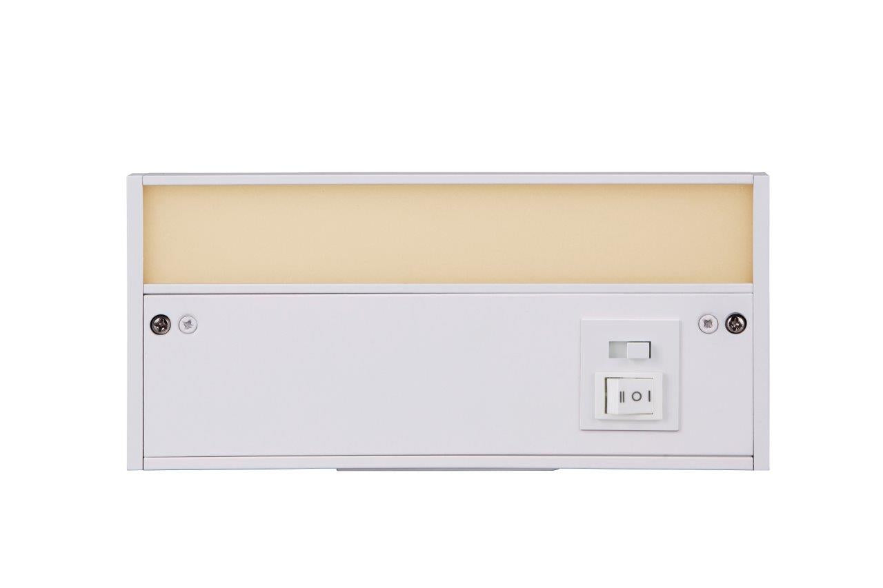 CUC3008-W-LED - 3CCT Under Cabinet Light Bars 1 Light 3.63" Wide Under Cabinet Light Bar - White