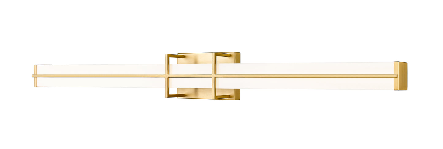 1011-40W-MGLD-LED - Harrison 1 Light 40" Vanity - Modern Gold
